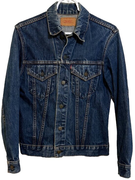 Levi's Jackets & Blazers - VINTAGE 60s LEVIS BIG E TYPE 3 DENIM JACKET MADE IN USA WOMENS MENS S 36"x24"